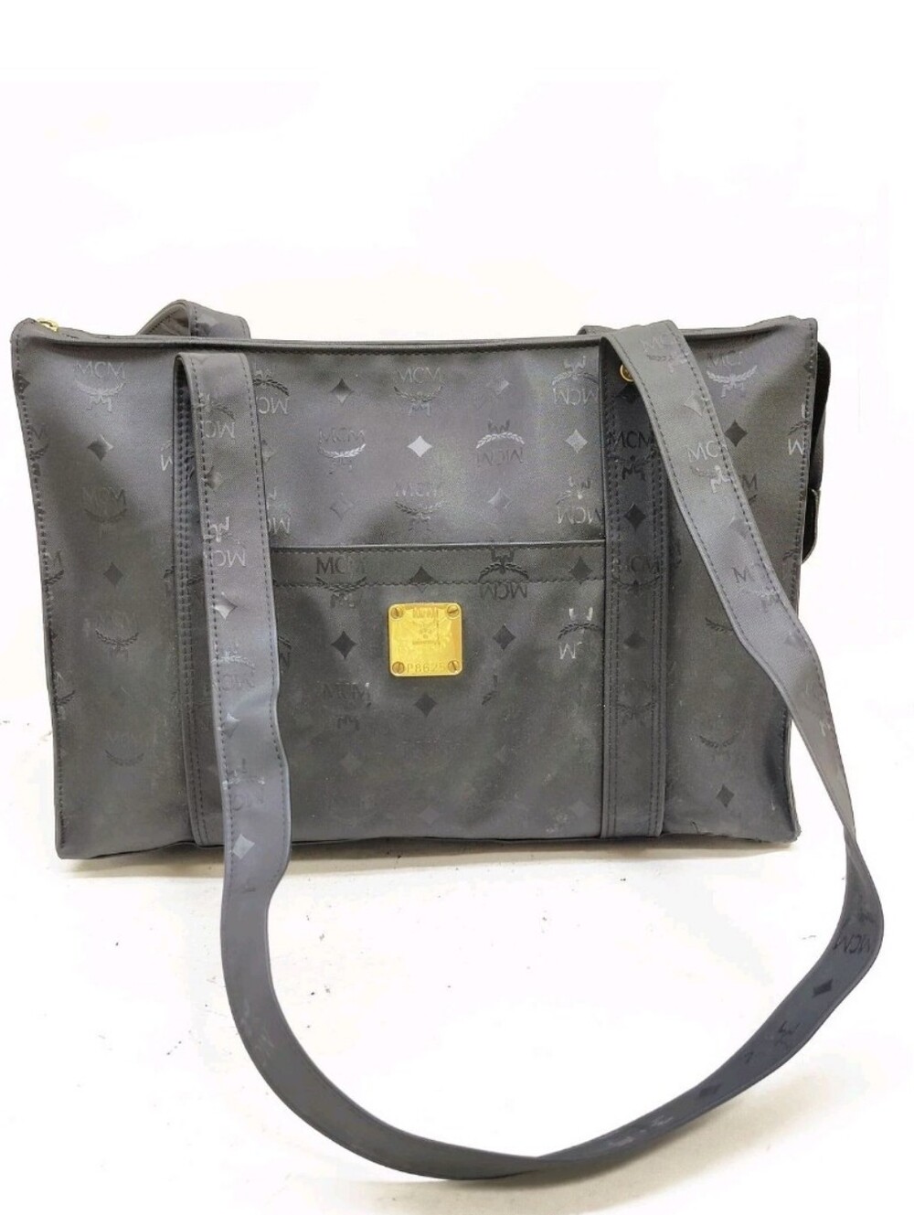 MCM Nylon Jumbo Tote